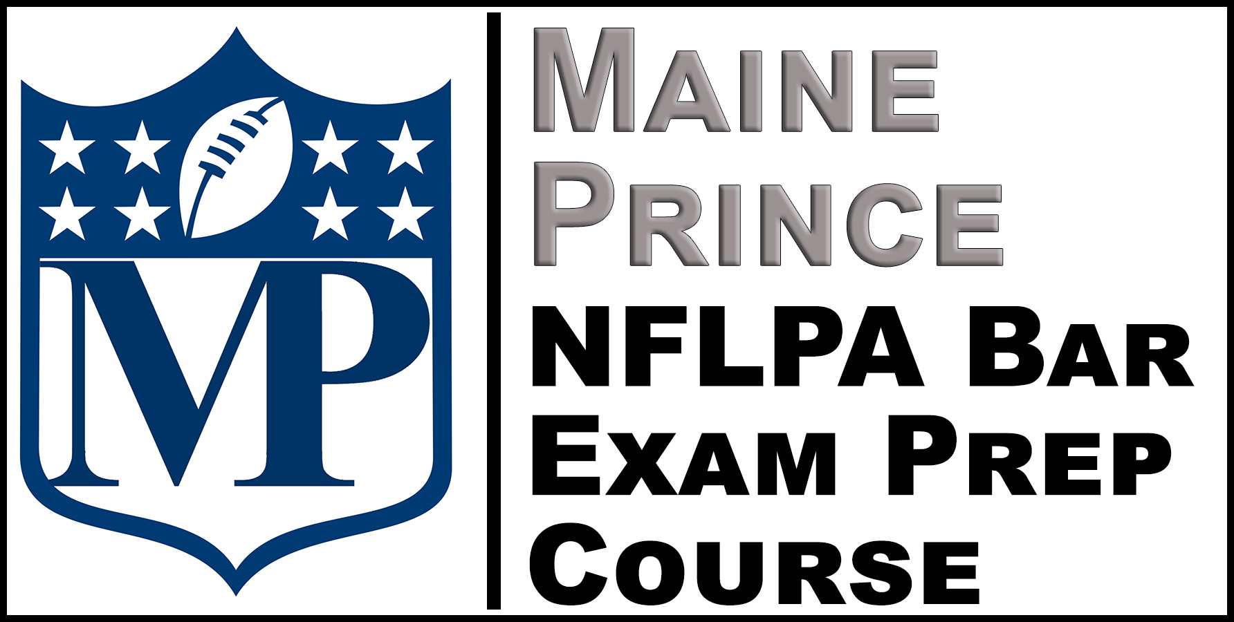 Maine Prince NFLPA Bar Exam Prep Course logo